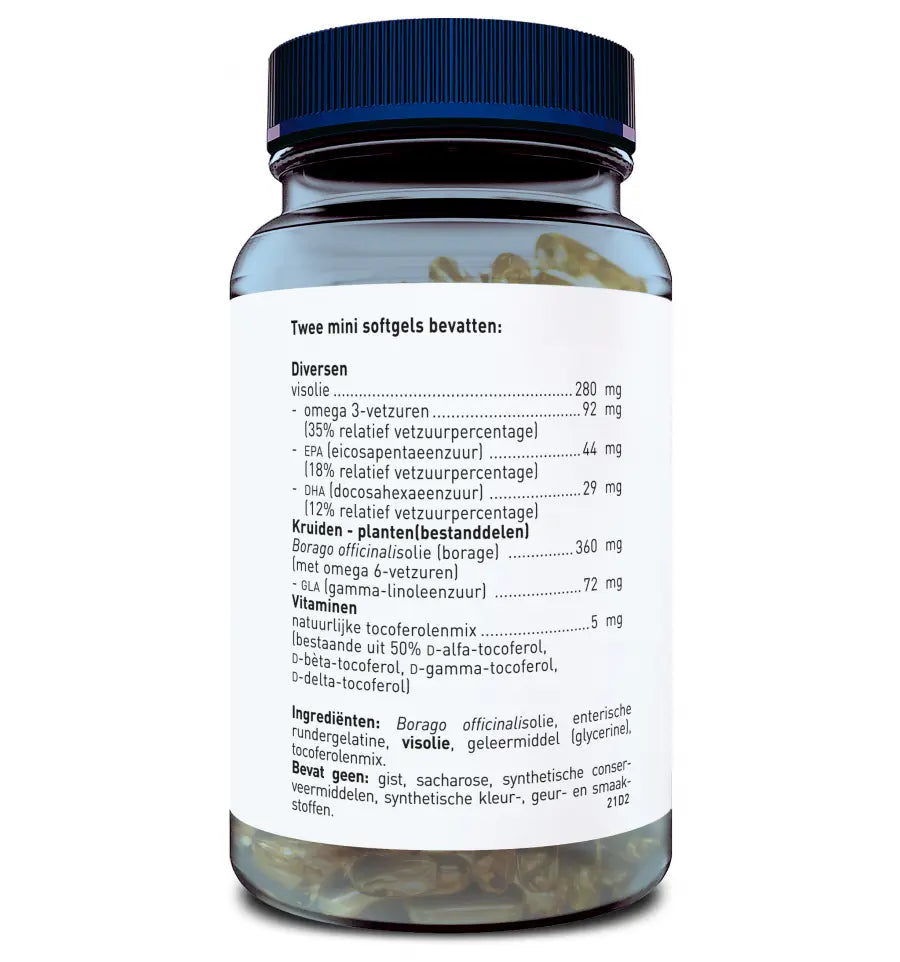 Orthica GLA & EPA 90 mini softgels (afbeelding 3)