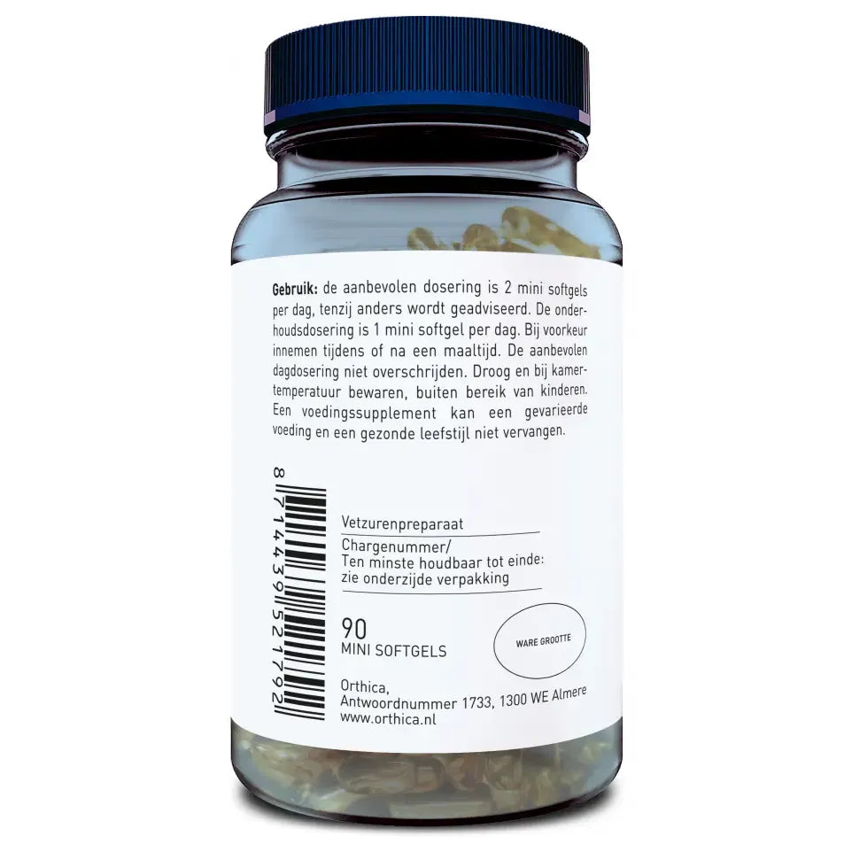 Orthica GLA & EPA 90 mini softgels (afbeelding 2)
