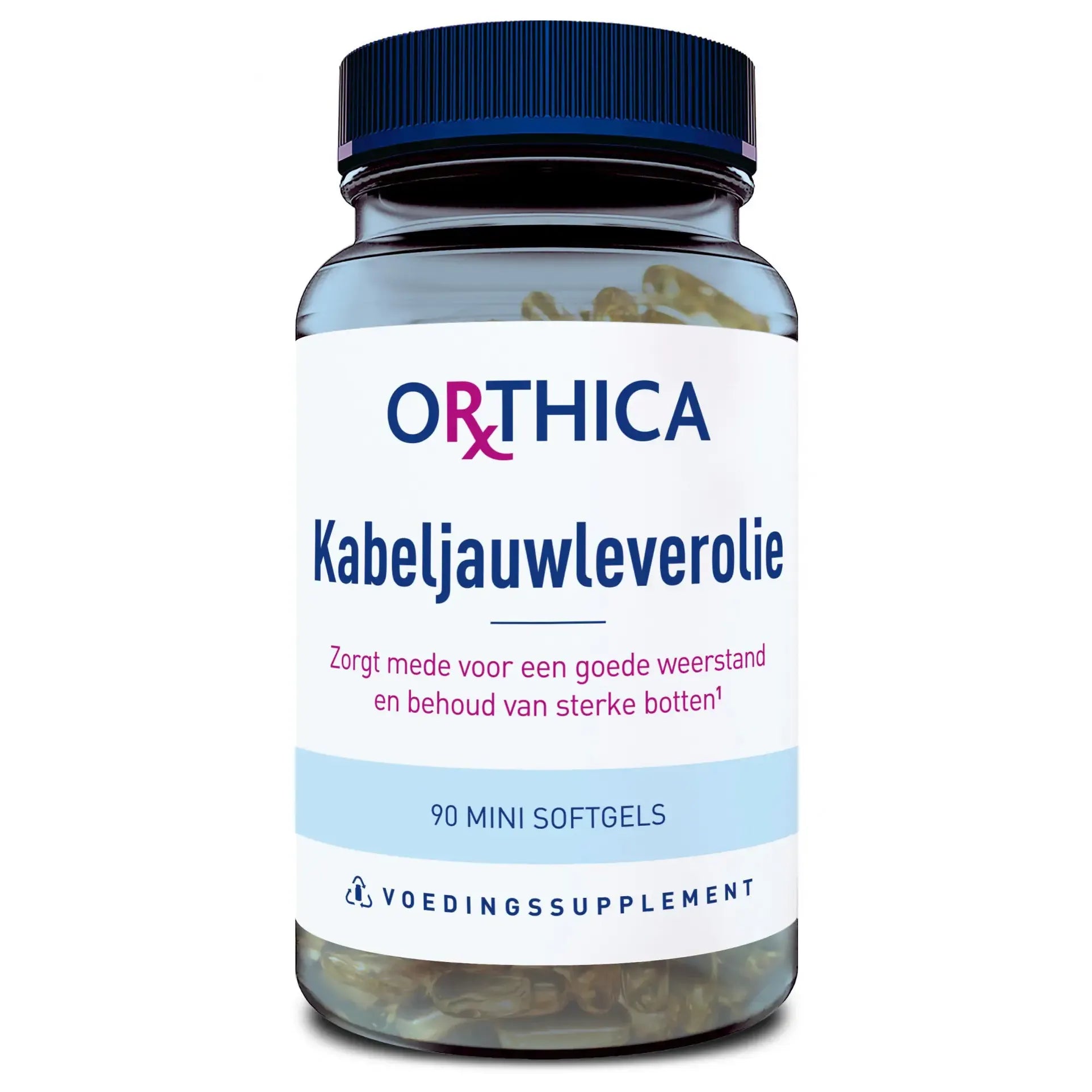 Orthica Kabeljauwleverolie 90 softgels