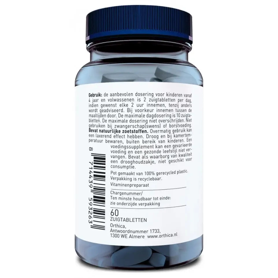 Orthica Kwartelei 60 kauwtabletten