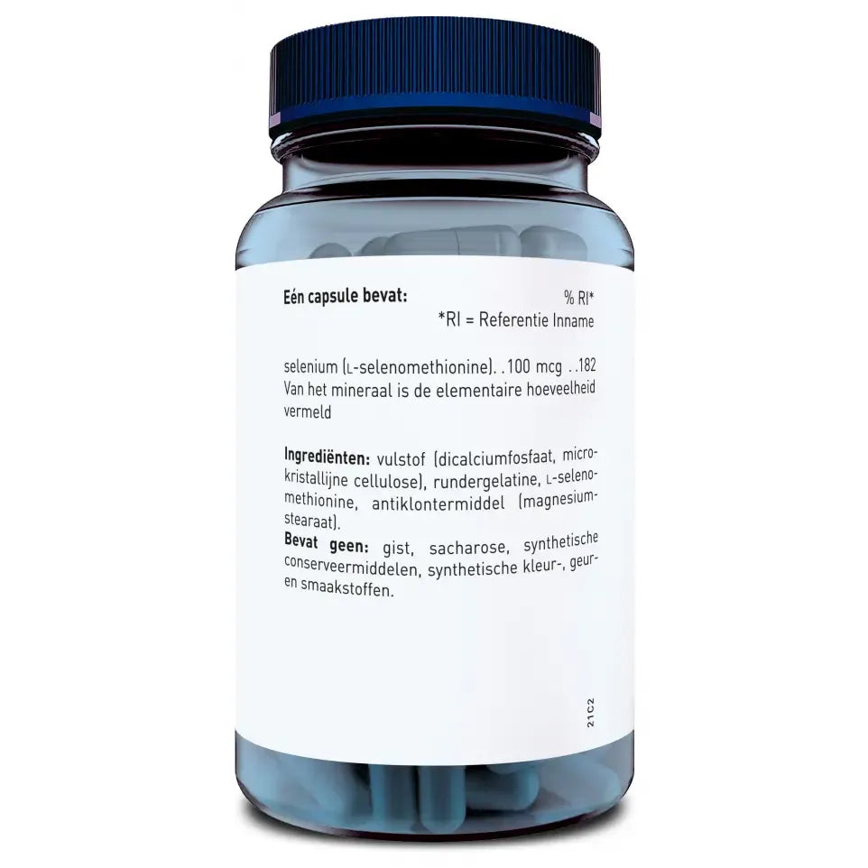 Orthica L-Selenomethionine-100 60 capsules (afbeelding 3)