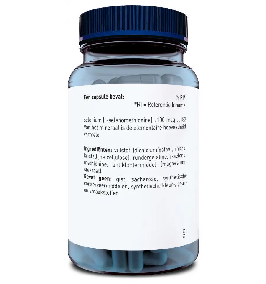 Orthica L-Selenomethionine-100 60 capsules (afbeelding 3)