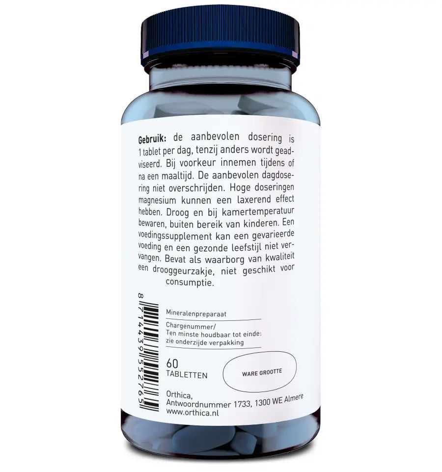 Orthica Magnesium-400 60 tabletten (afbeelding 2)