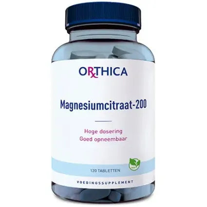 Orthica Magnesiumcitraat-200 120 tabletten