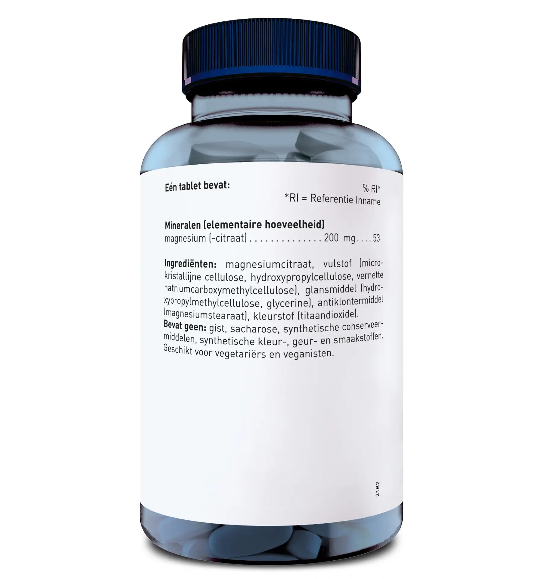 Orthica Magnesiumcitraat-200 60 tabletten (afbeelding 3)