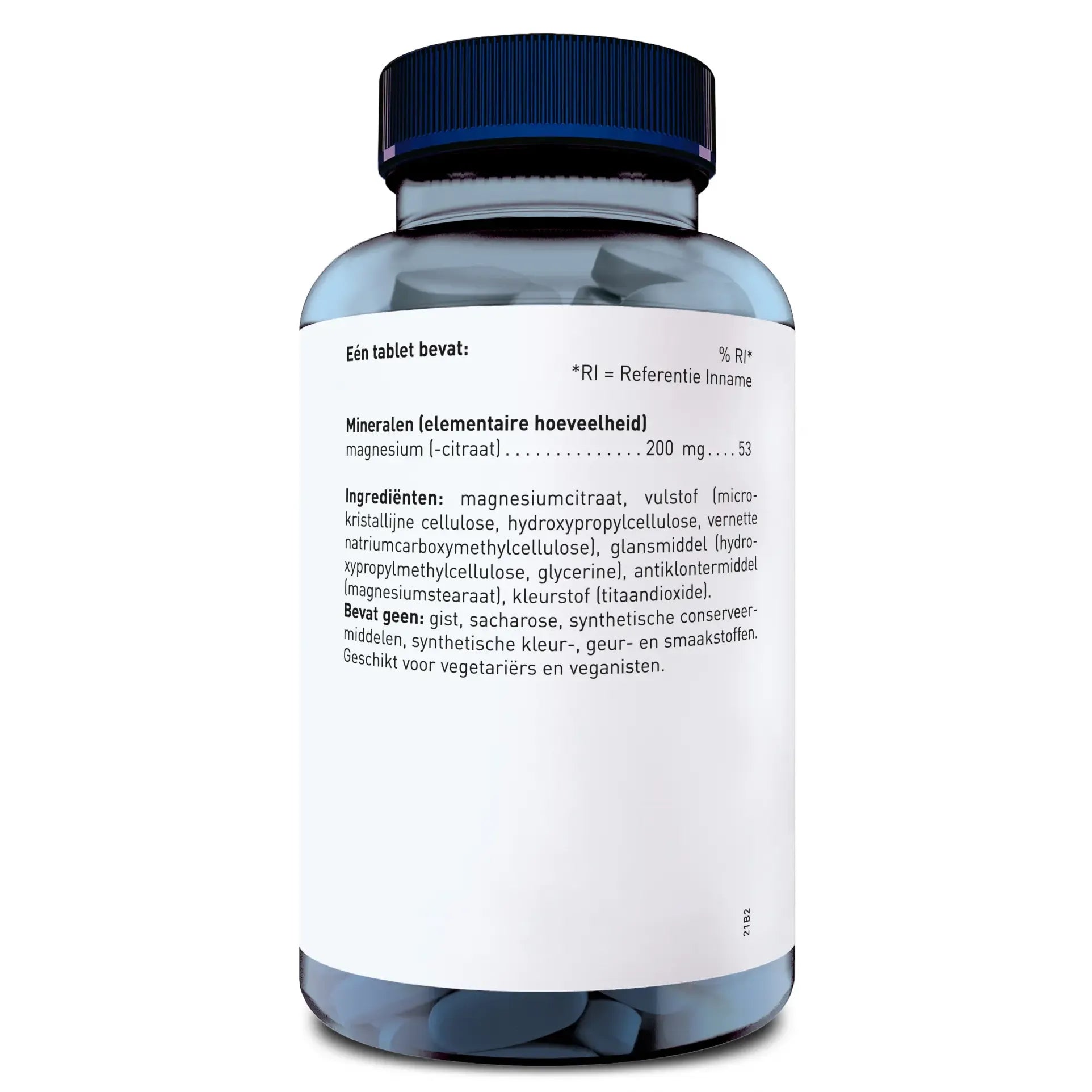 Orthica Magnesiumcitraat-200 60 tabletten (afbeelding 3)