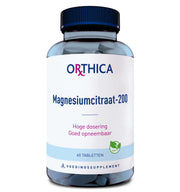 Orthica Magnesiumcitraat-200 60 tabletten (afbeelding 1)