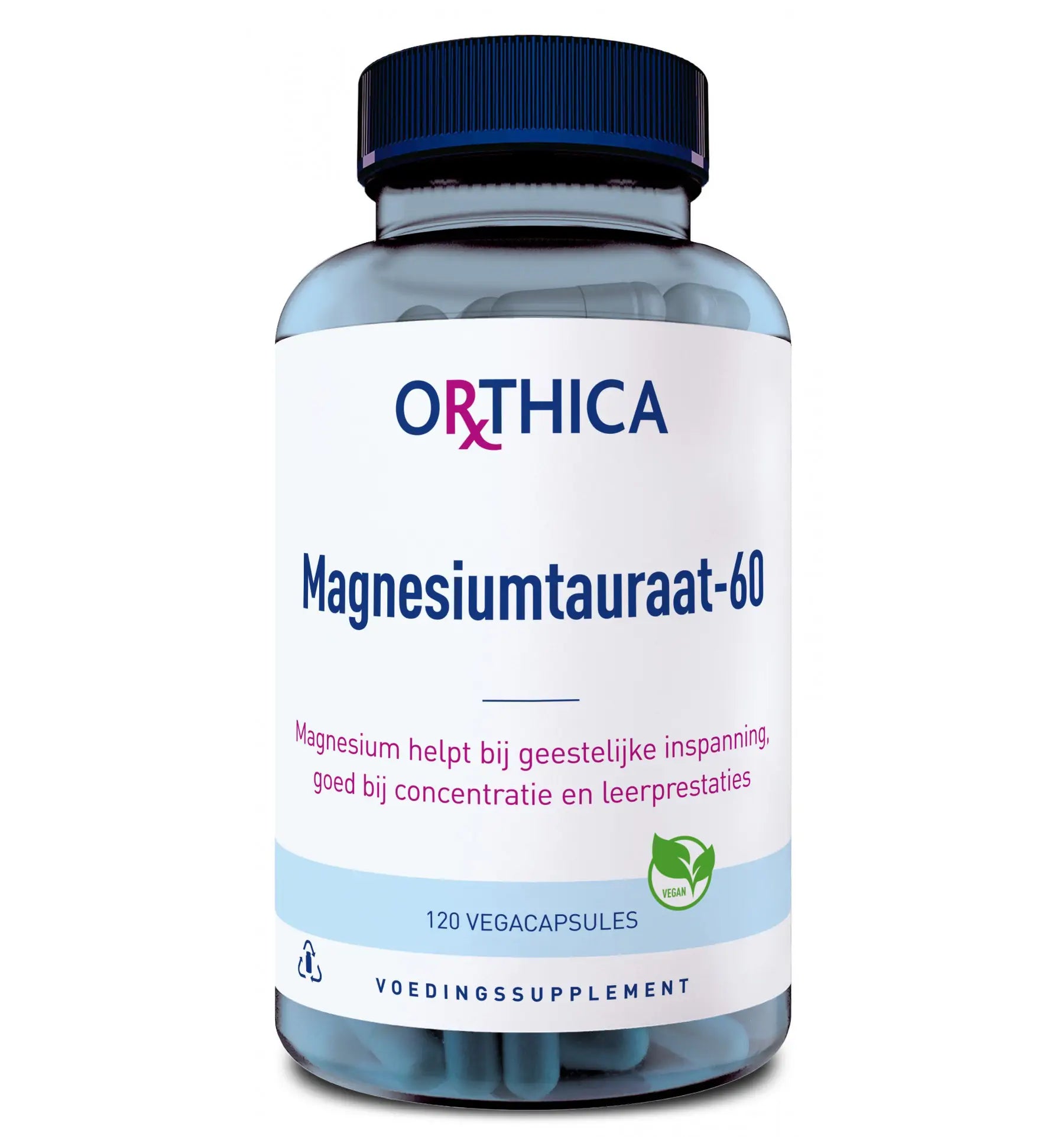 Orthica Magnesiumtauraat 60 120 vcaps