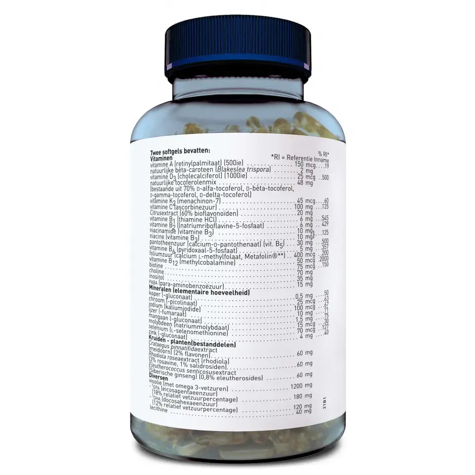 Orthica Multi 50+ 60 softgels (afbeelding 3)