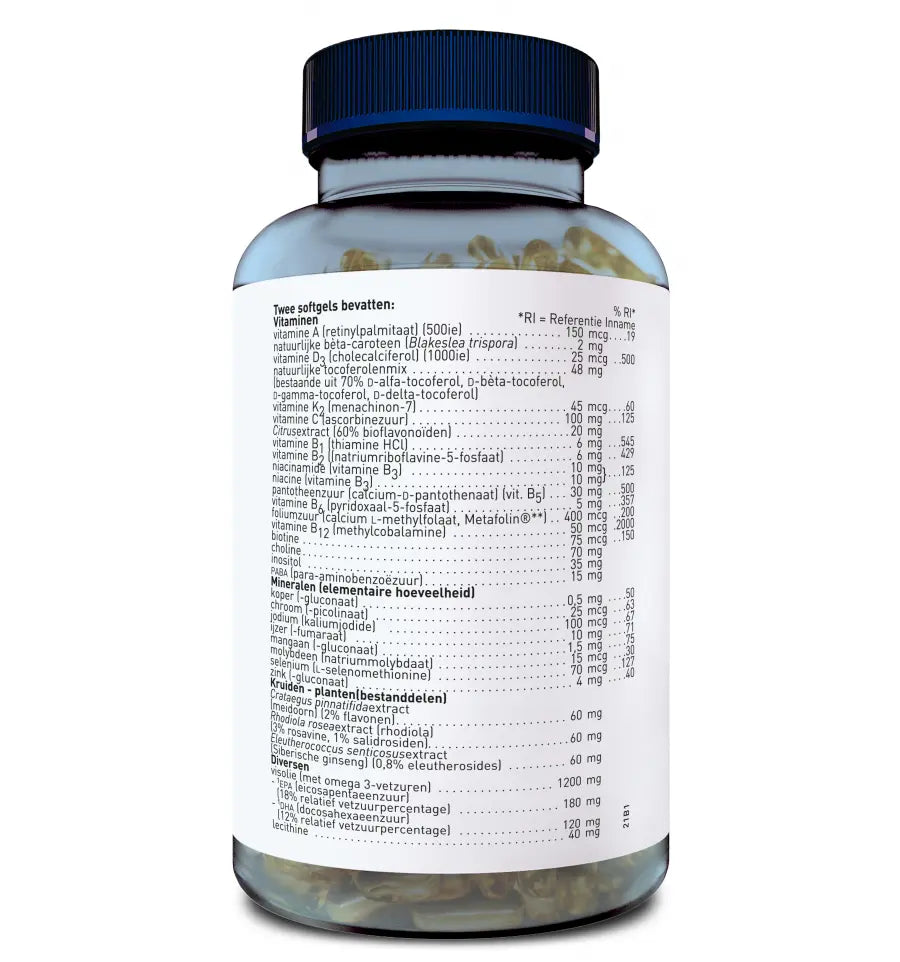 Orthica Multi 50+ 60 softgels (afbeelding 3)