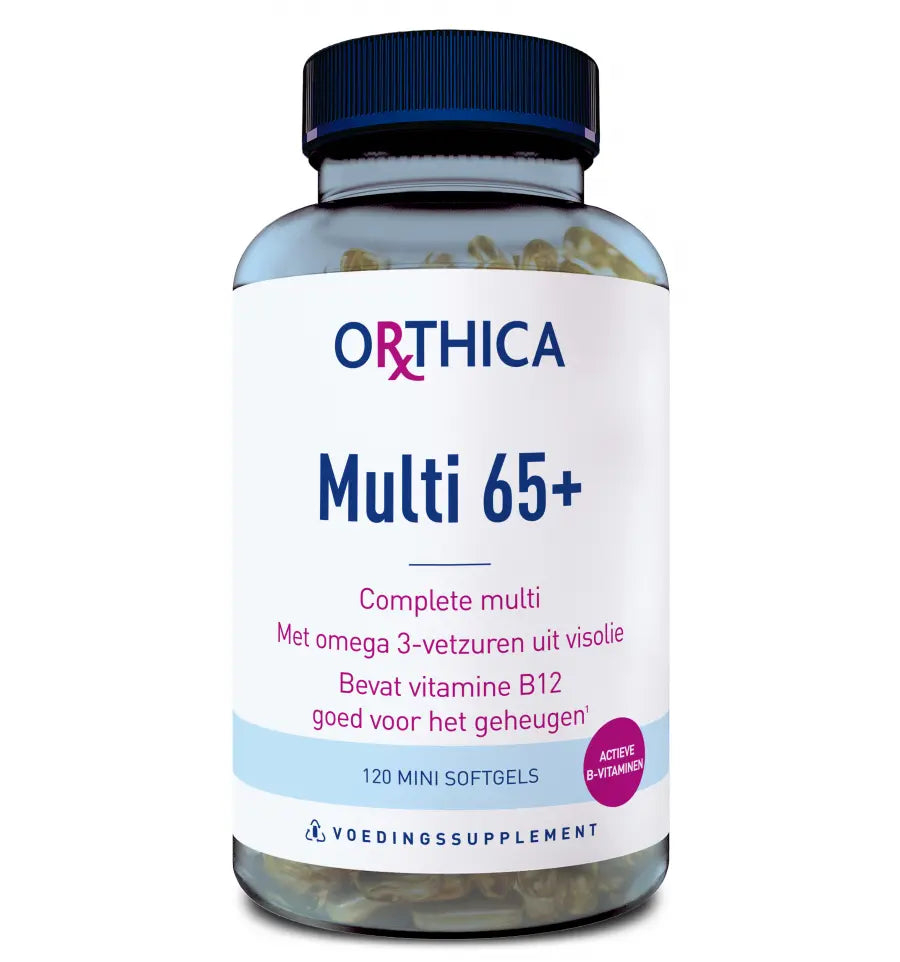 Orthica Multi 65+ 120 mini softgels