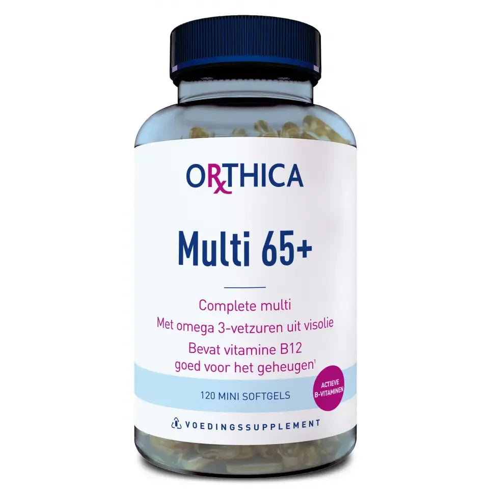Orthica Multi 65+ 120 mini softgels