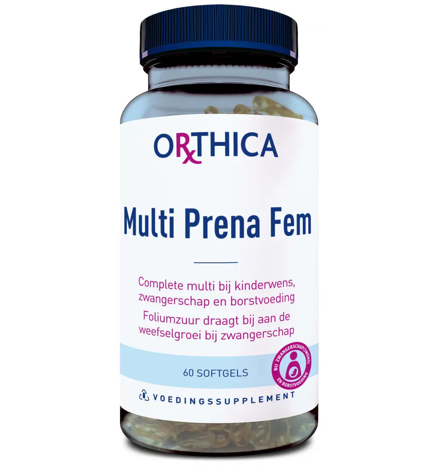 Orthica Multi Prena Fem 60 softgels (afbeelding 1)