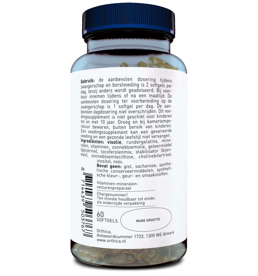 Orthica Multi Prena Fem 60 softgels (afbeelding 2)