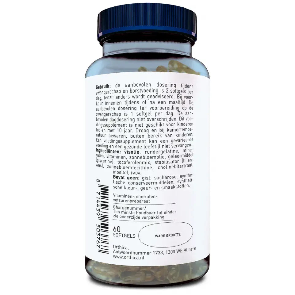 Orthica Multi Prena Fem 60 softgels (afbeelding 2)