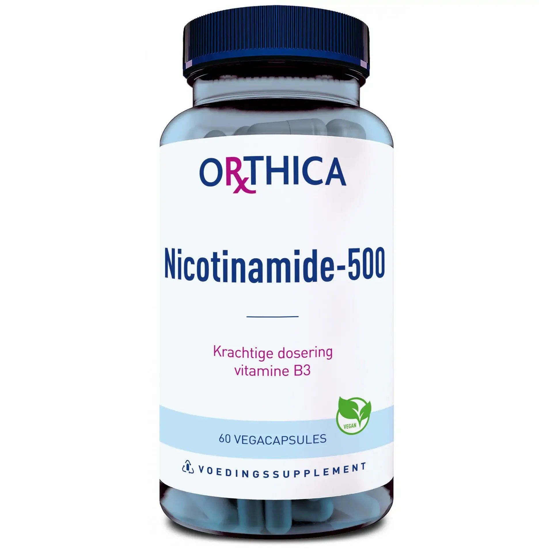 Orthica Nicotinamide 500 60 vcaps