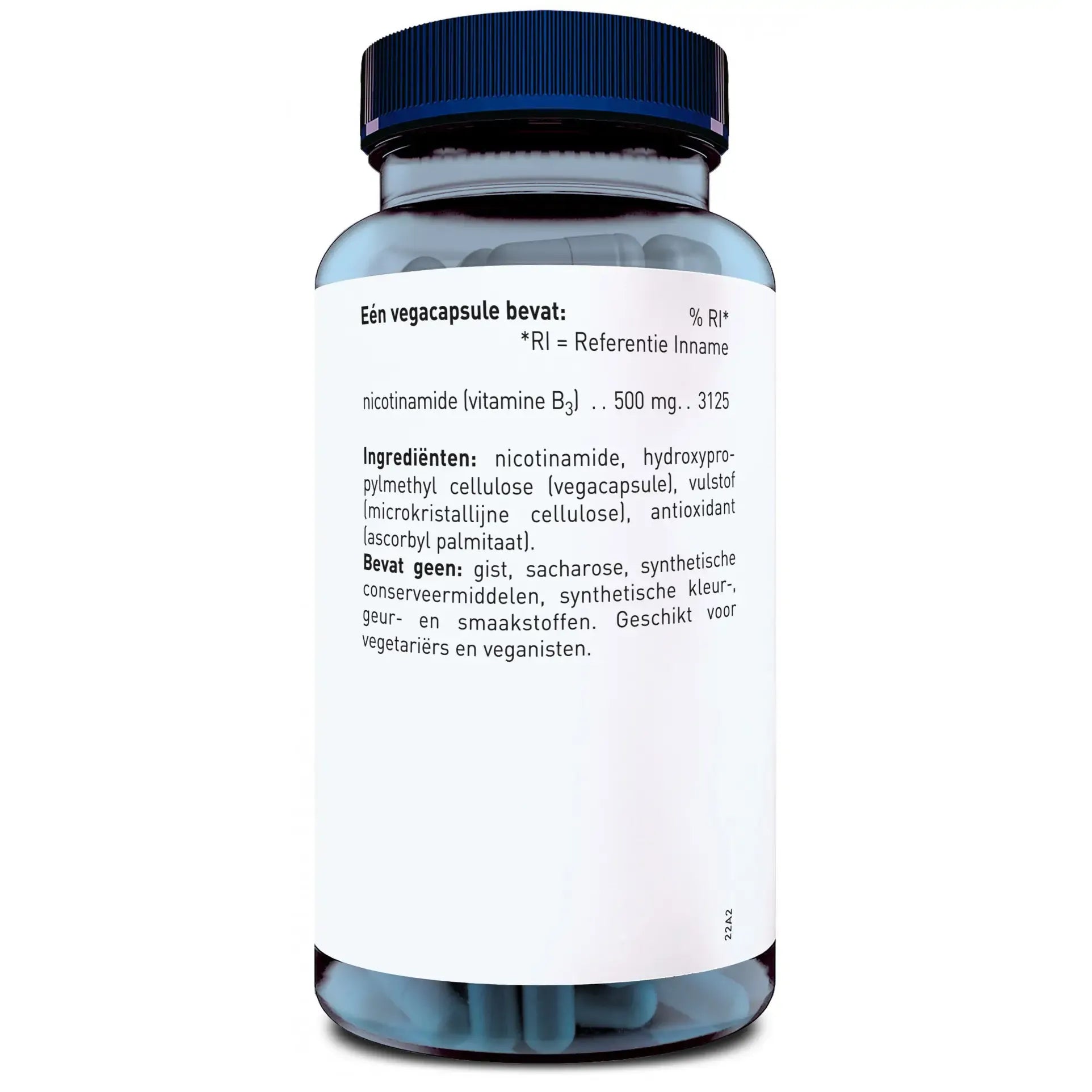 Orthica Nicotinamide 500 60 vcaps