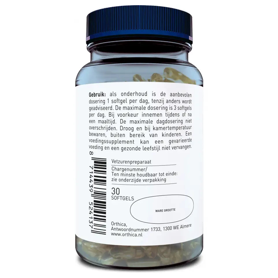 Orthica Omega 3-1000 30 softgels (afbeelding 2)