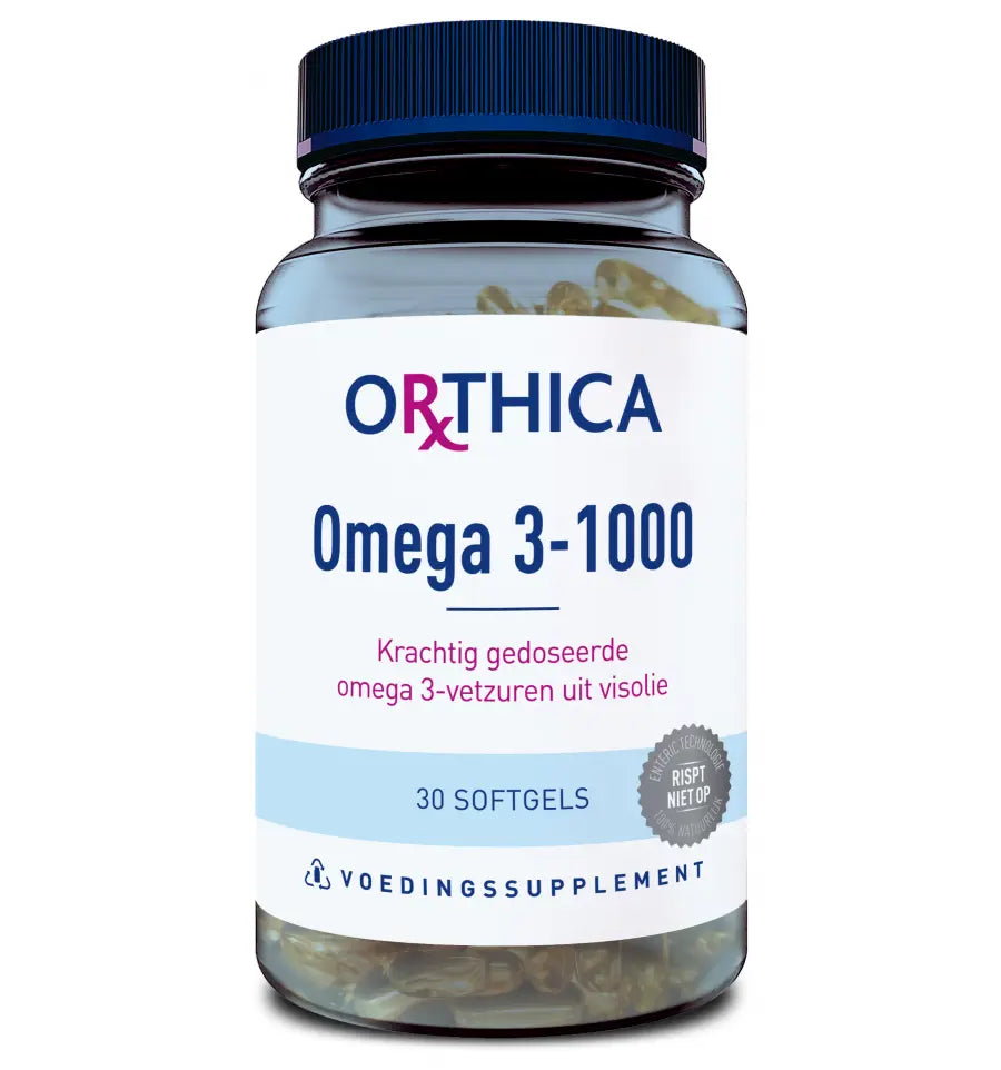 Orthica Omega 3-1000 30 softgels (afbeelding 1)