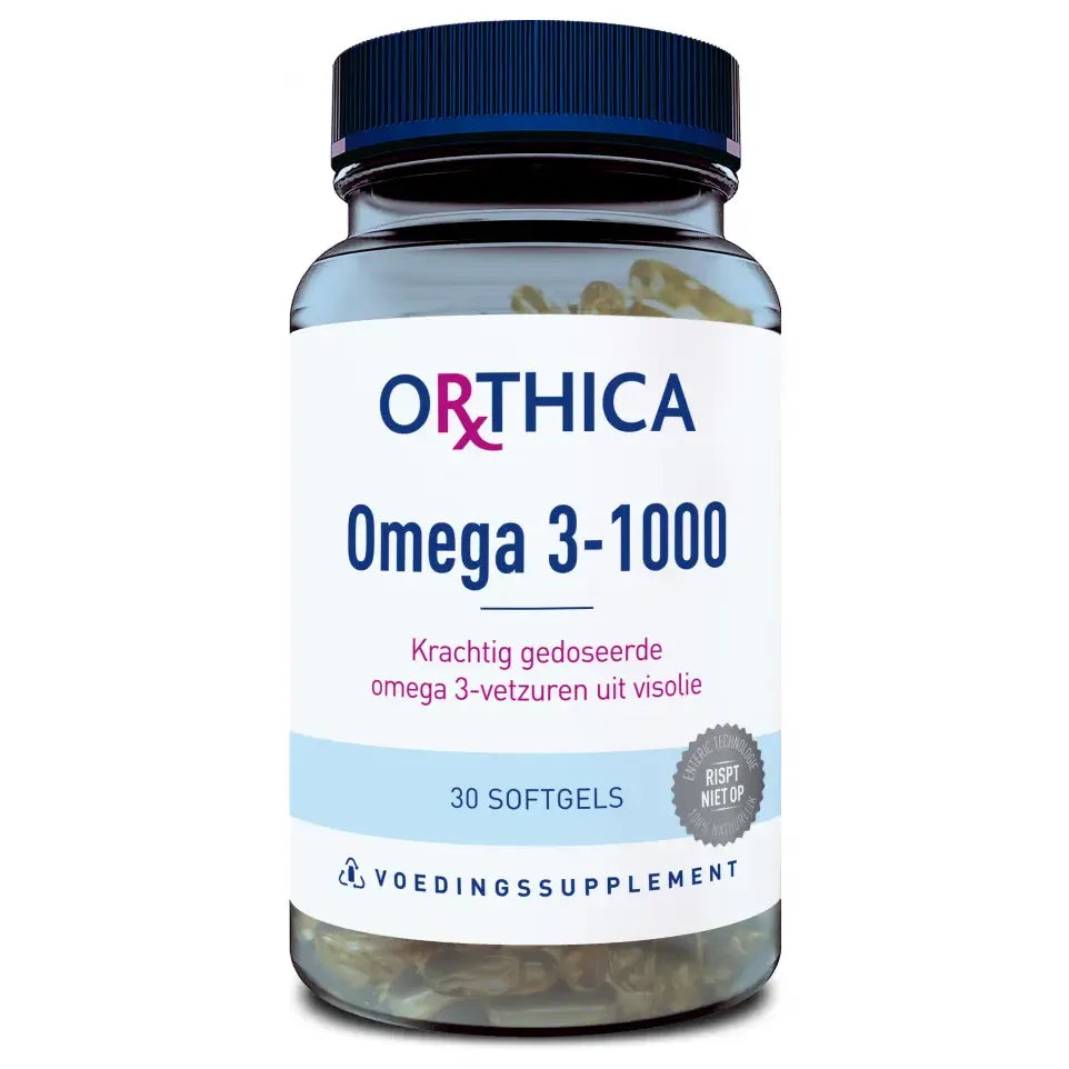 Orthica Omega 3-1000 30 softgels (afbeelding 1)