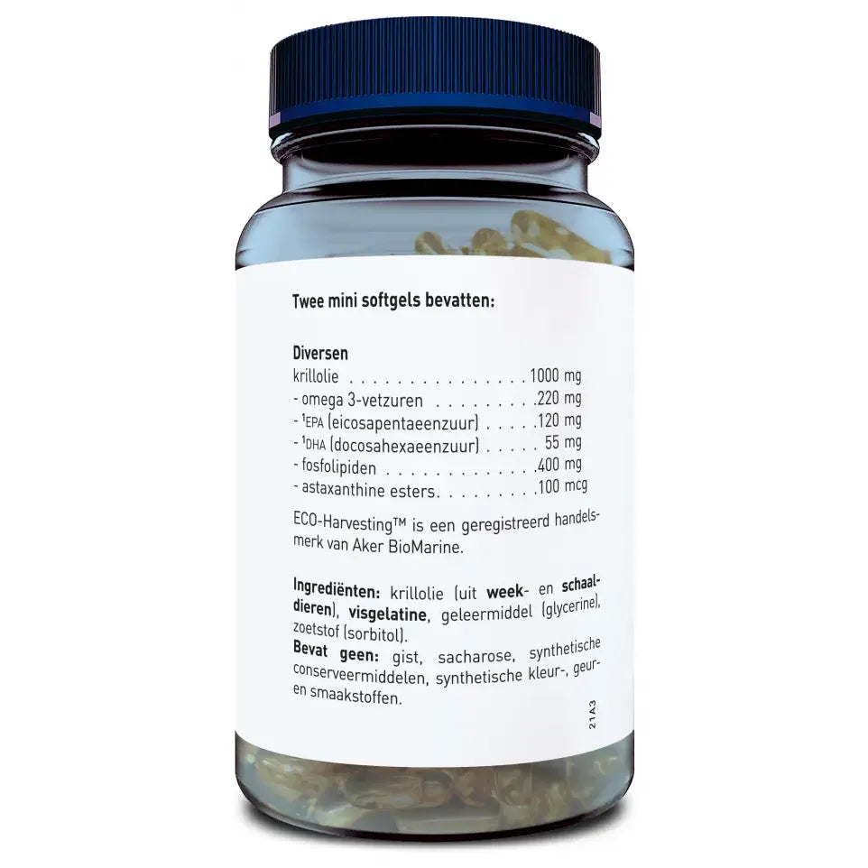 Orthica Omega 3 Krillolie 60 mini softgels