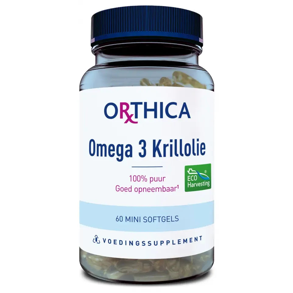 Orthica Omega 3 Krillolie 60 mini softgels