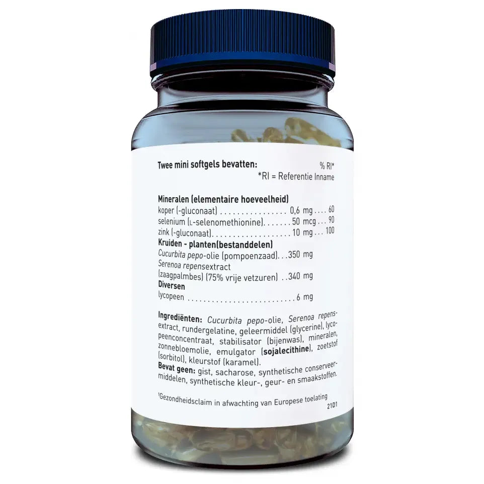 Orthica Prostaat Support 60 mini softgels