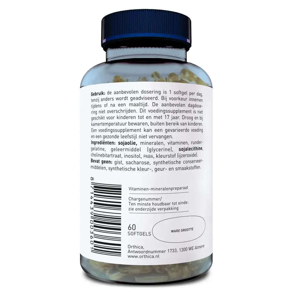 Orthica Soft Multi 60 softgels (afbeelding 2)