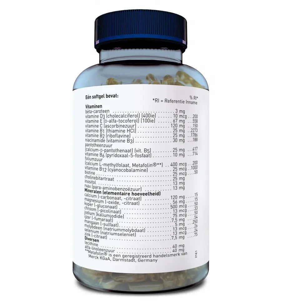 Orthica Soft Multi 60 softgels (afbeelding 3)