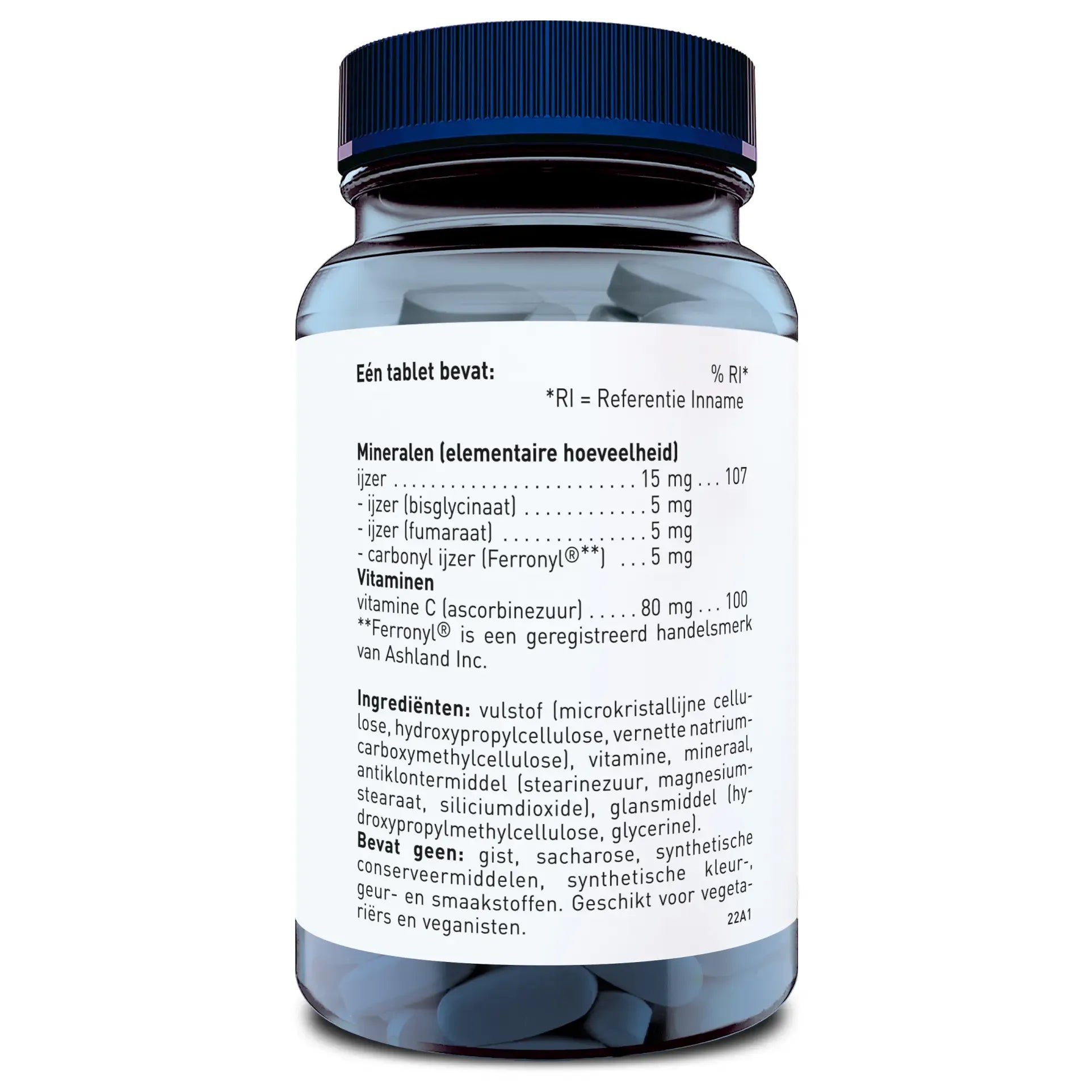 Orthica Tri IJzer-15 90 tabletten