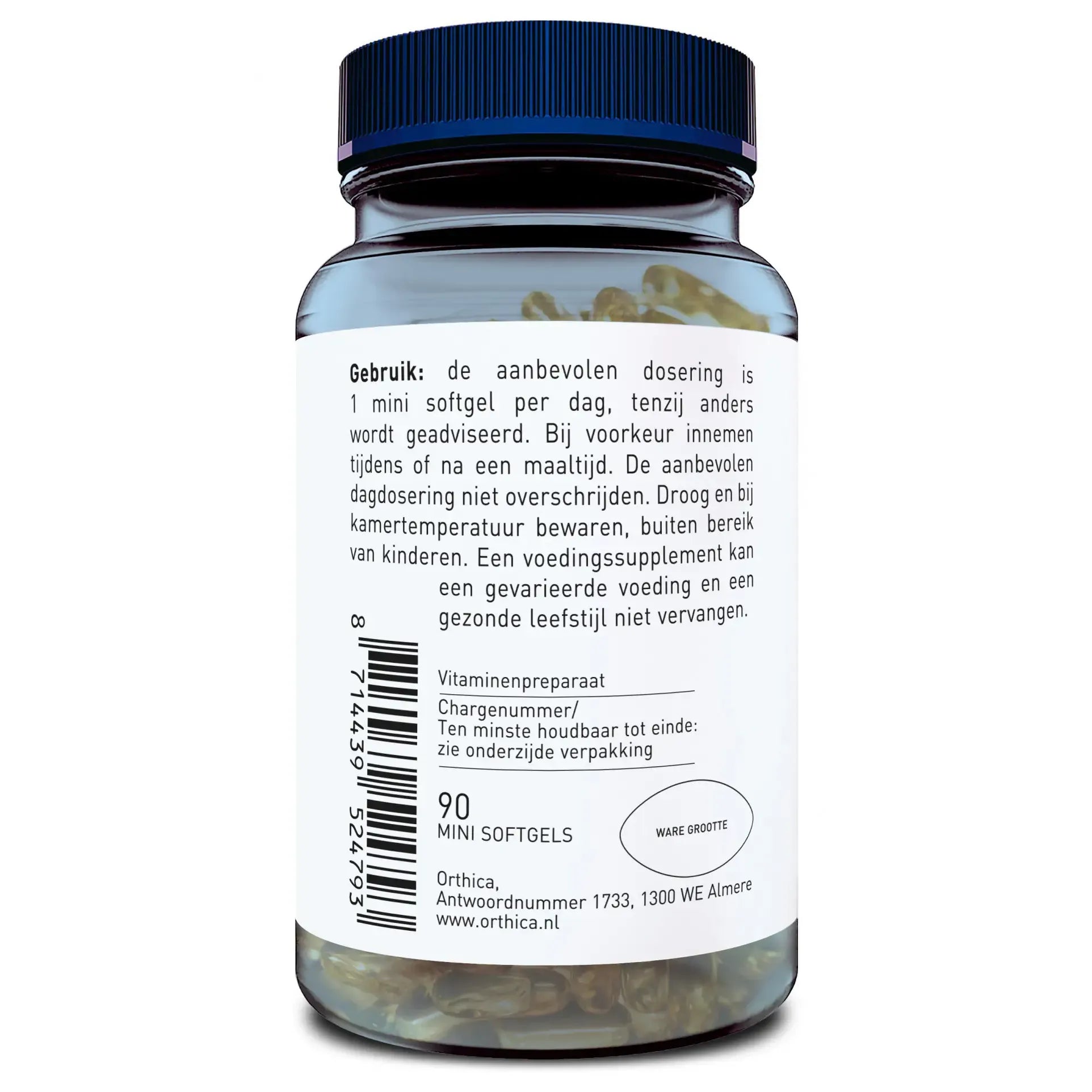 Orthica Vitamine E-400 90 softgels