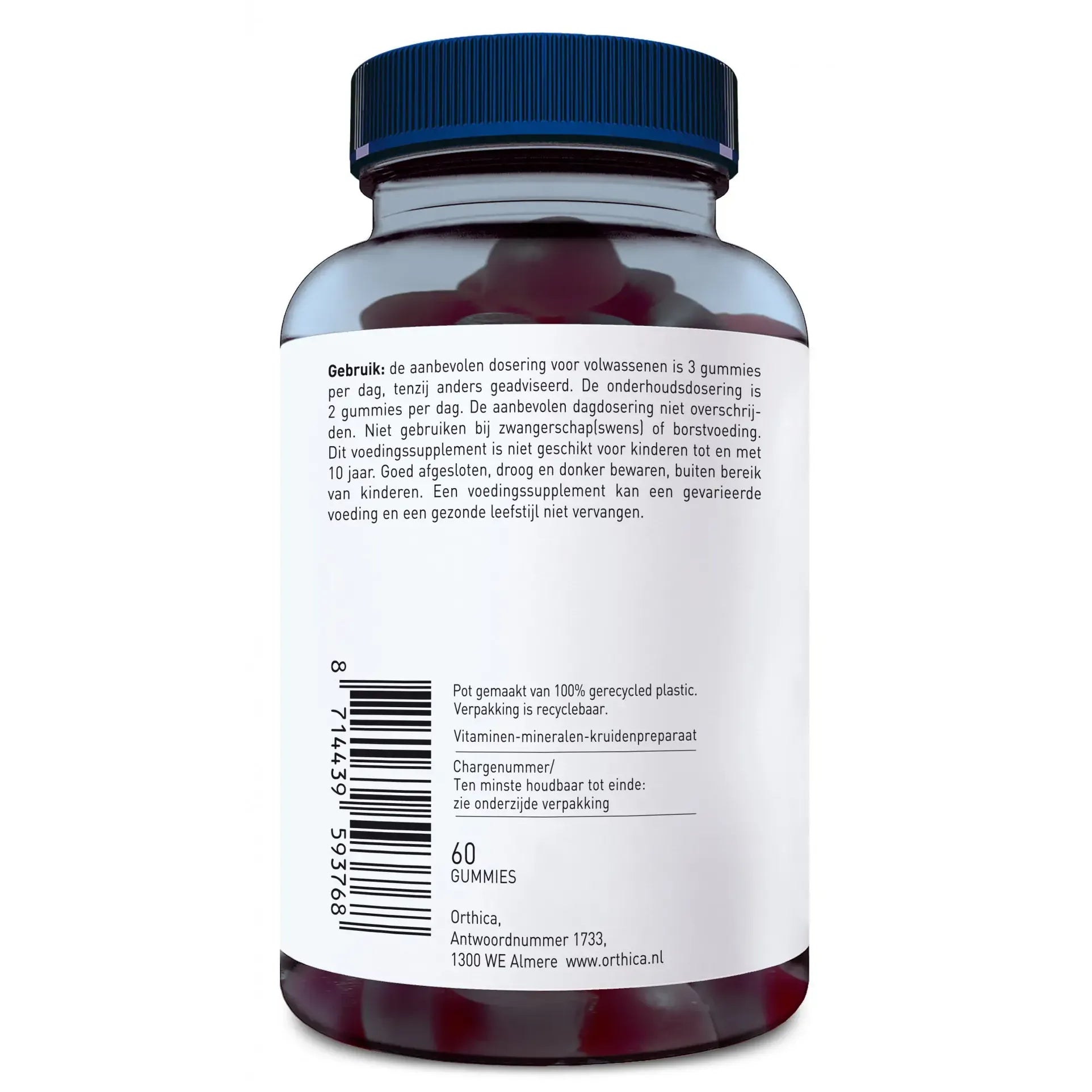 Orthica Weerstand 60 gummies