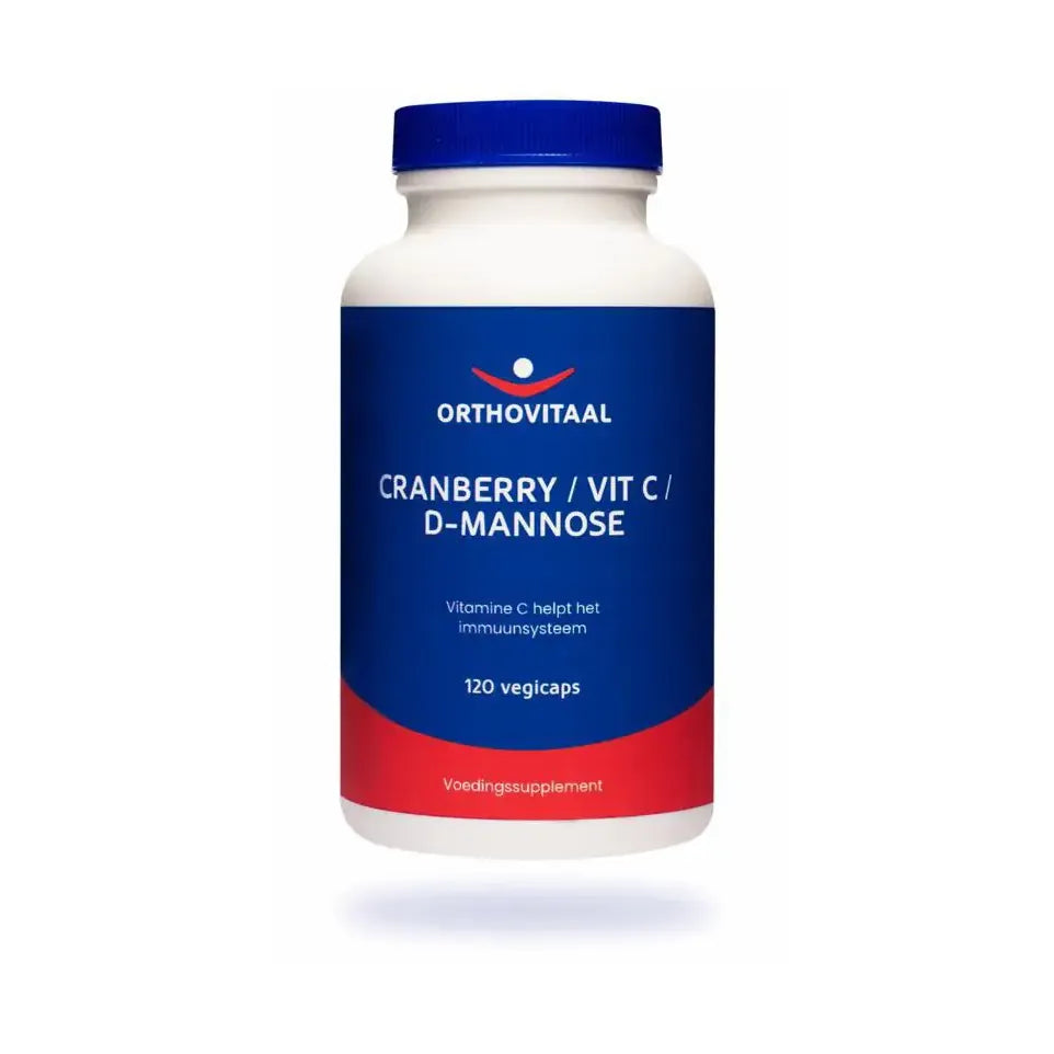 Orthovitaal Cranberry / Vitamine C / D-Mannose 120 vcaps