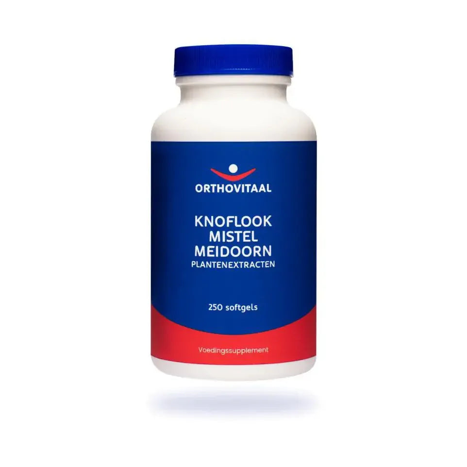 Orthovitaal Knoflook mistel meidoorn 250 softgels