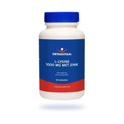 Orthovitaal L-Lysine 1000 mg met zink 60 tabletten