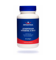 Orthovitaal Levertraan Vitamine A en D 60 softgels