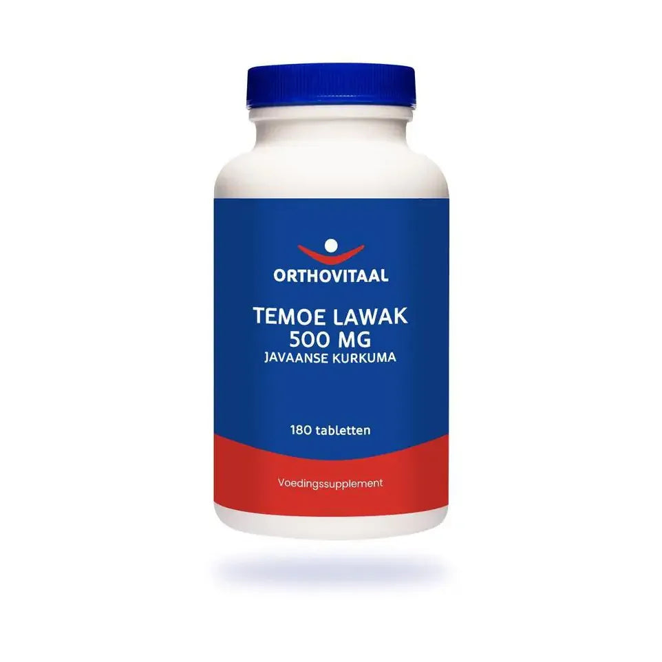 Orthovitaal Temoe lawak 500 mg 180 tabletten