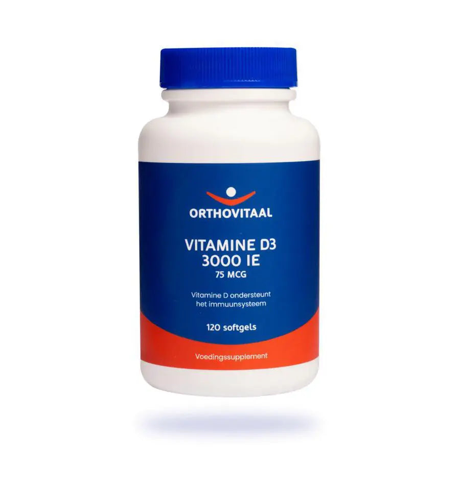 Orthovitaal Vitamine D3 75 mcg 120 softgels