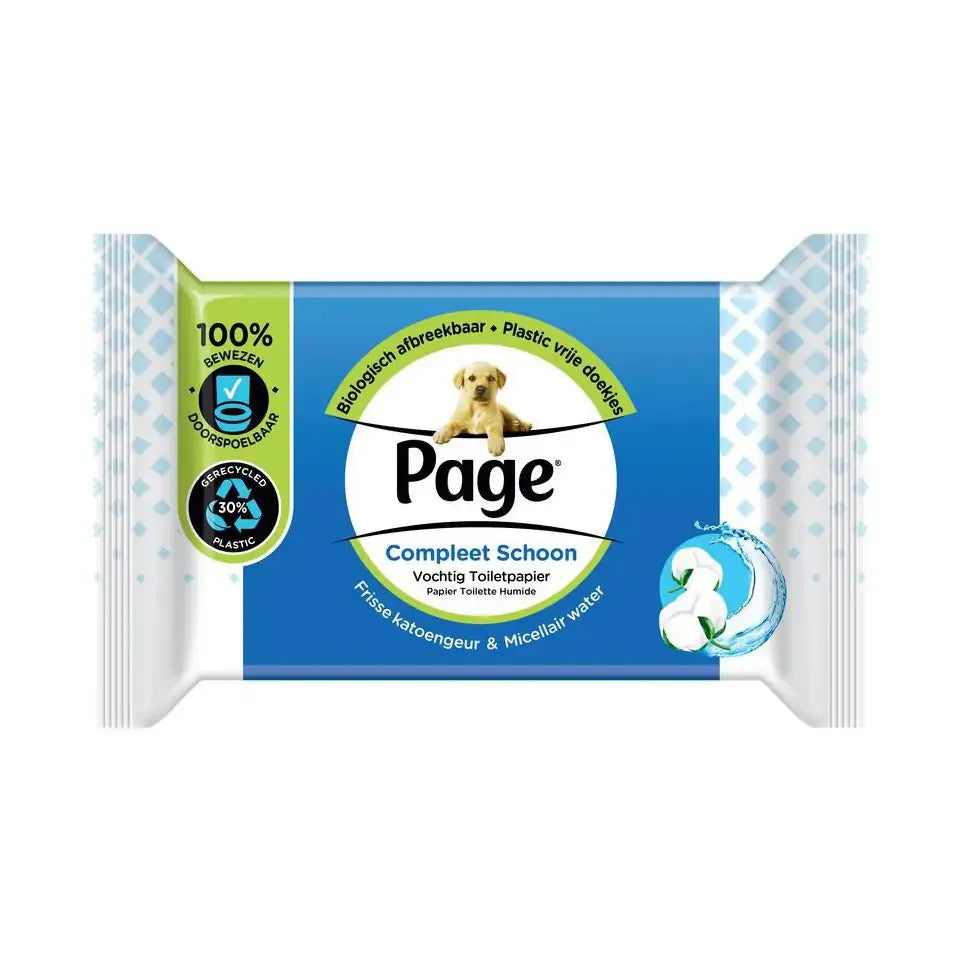 Page Vochtig toiletpapier navulling 38 stuks