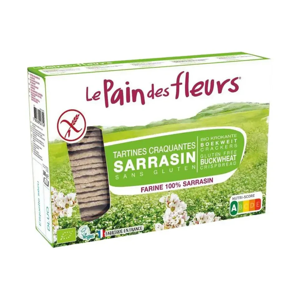 Le Pain Des Fleurs Boekweit Crackers 300 gram