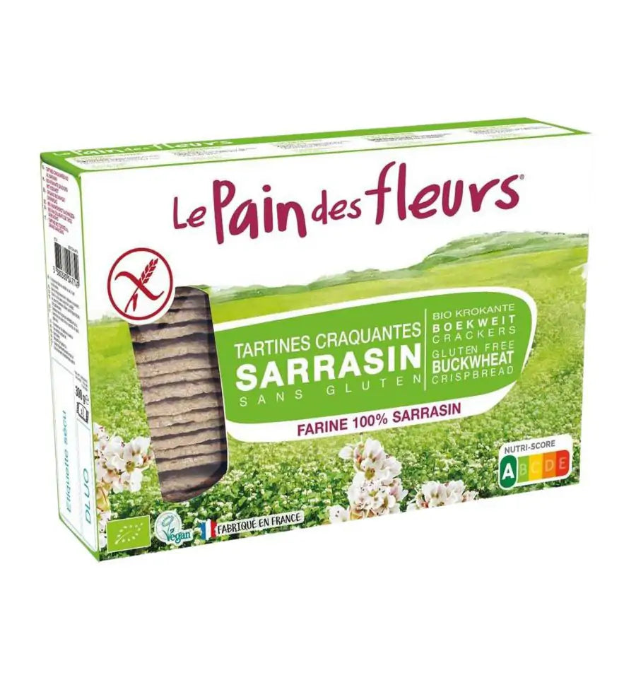 Le Pain Des Fleurs Boekweit Crackers 300 gram