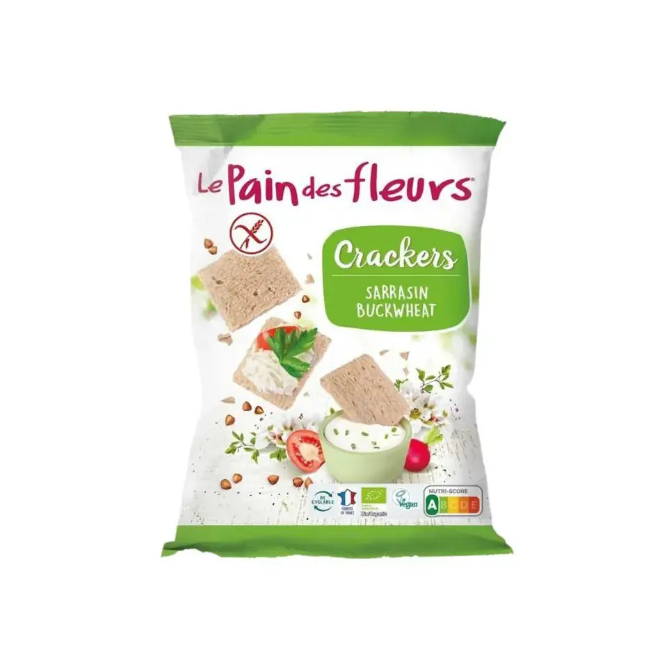 Pain Des Fleurs Pain fleur salty snack boekweit biologisch 75
