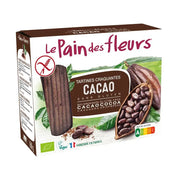 Le Pain Des Fleurs Krokante crackers met cacao 160 gram