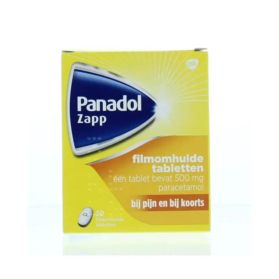 Panadol Zapp 500 mg 20 tabletten