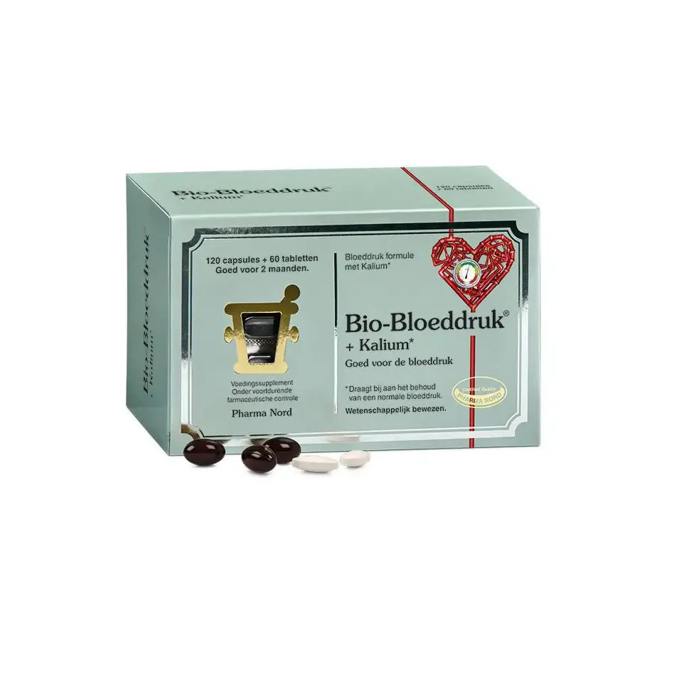 Pharma Nord Bio bloeddruk & kalium 120 caps + 60 tabletten 180 stuks