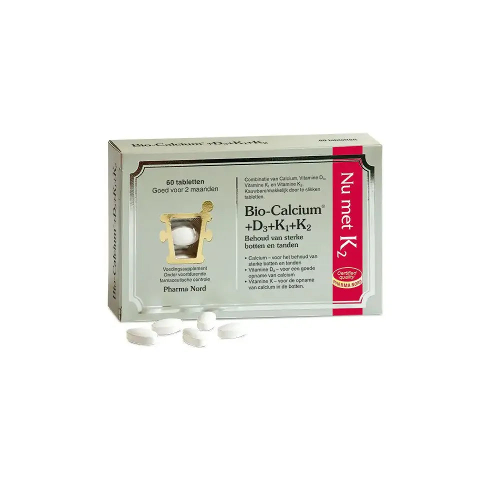 Pharma Nord Bio calcium & D3 & K1 & K2 60 tabletten