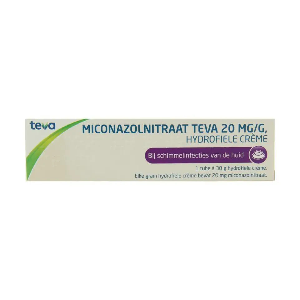 Teva Miconazolnitraat creme 30 gram