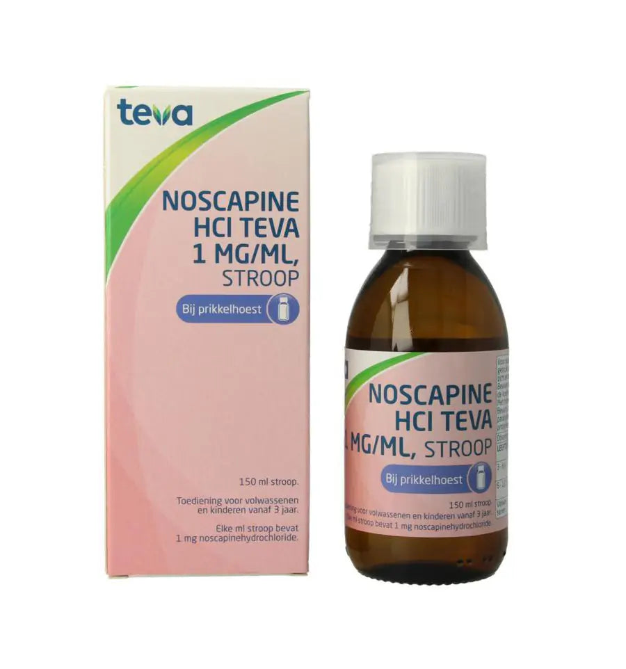 Teva Noscapine siroop HCL 150 ml