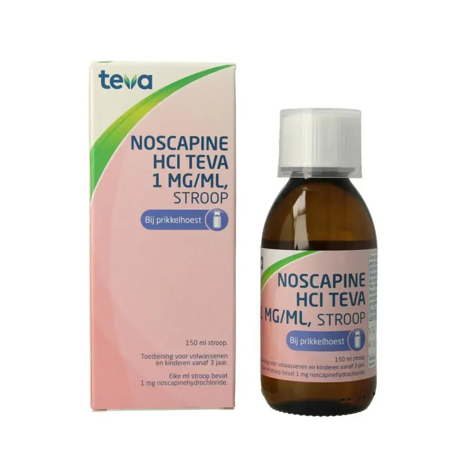 Teva Noscapine siroop HCL 150 ml