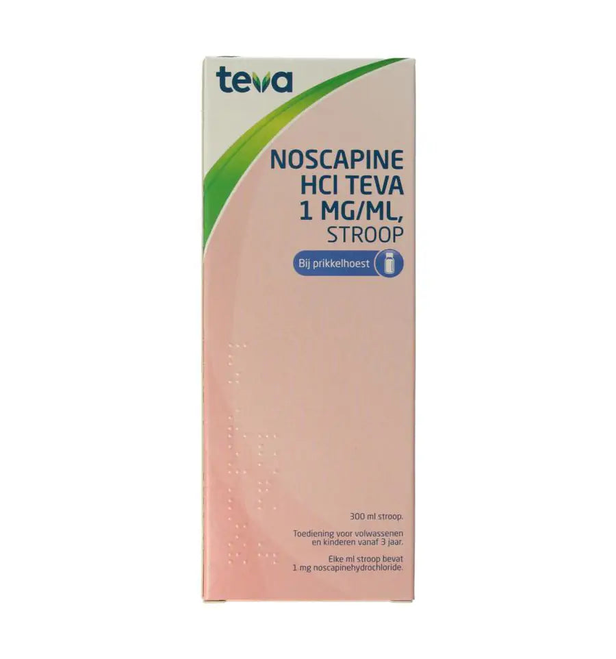 Teva Noscapine siroop HCL 300 ml